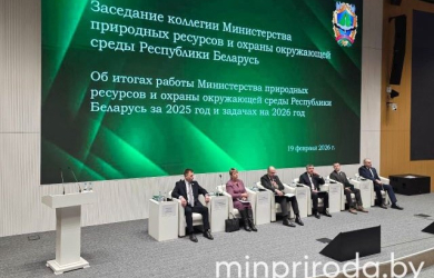 Состоялась итоговая коллегия Минприроды с рассмотрением результатов за 2025 год
